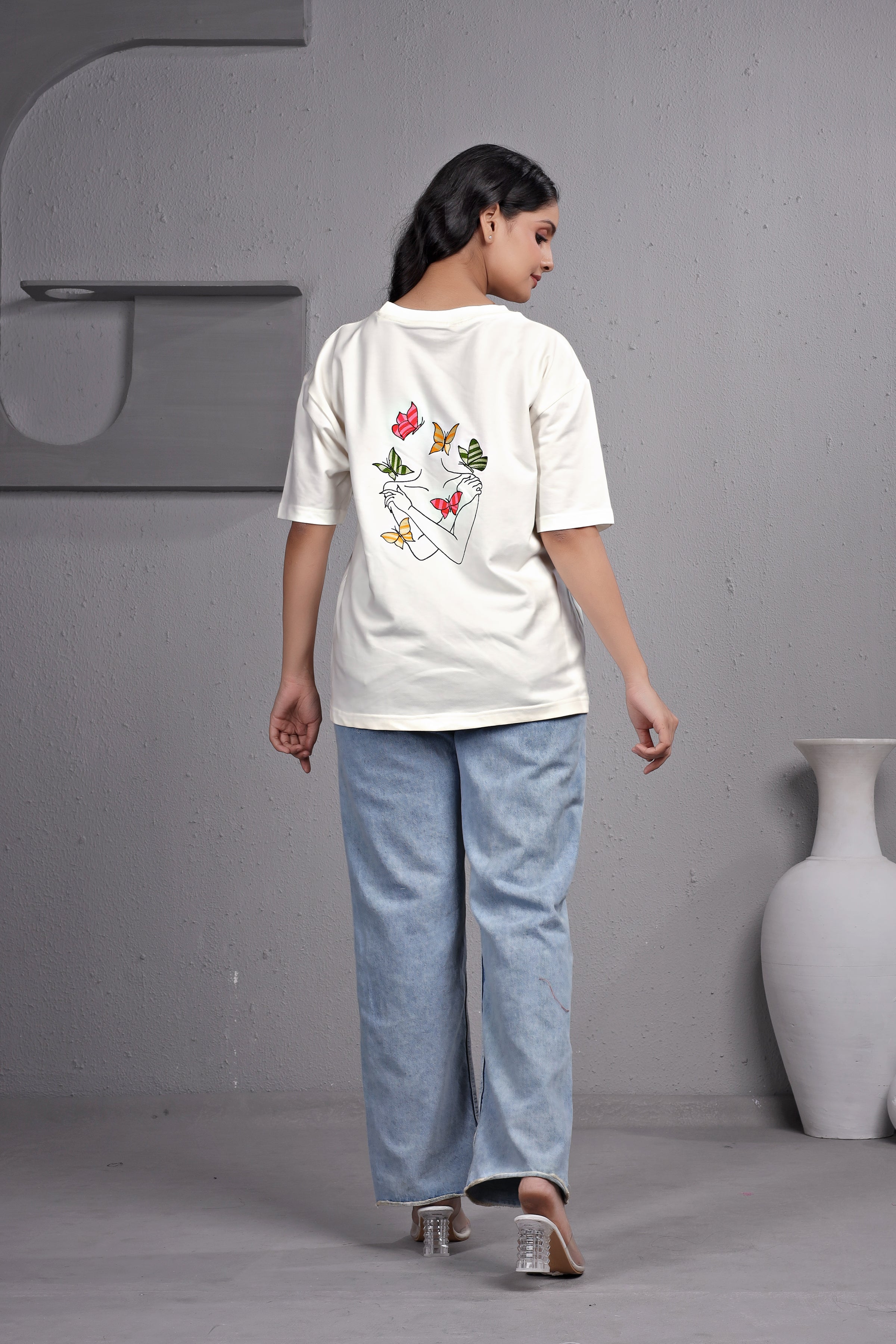 Embroidered T-Shirt For Women
