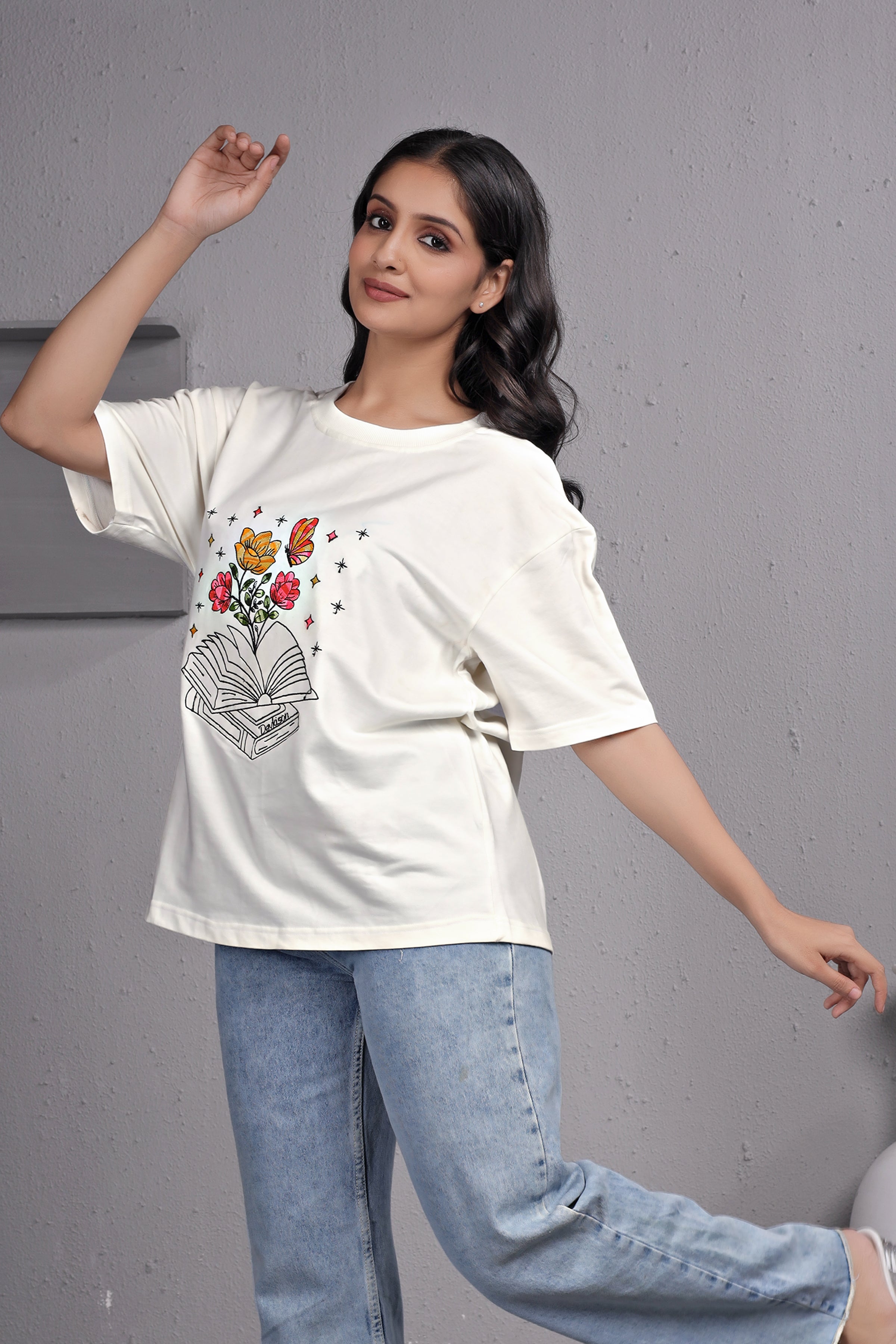Embroidered T-Shirt For Women