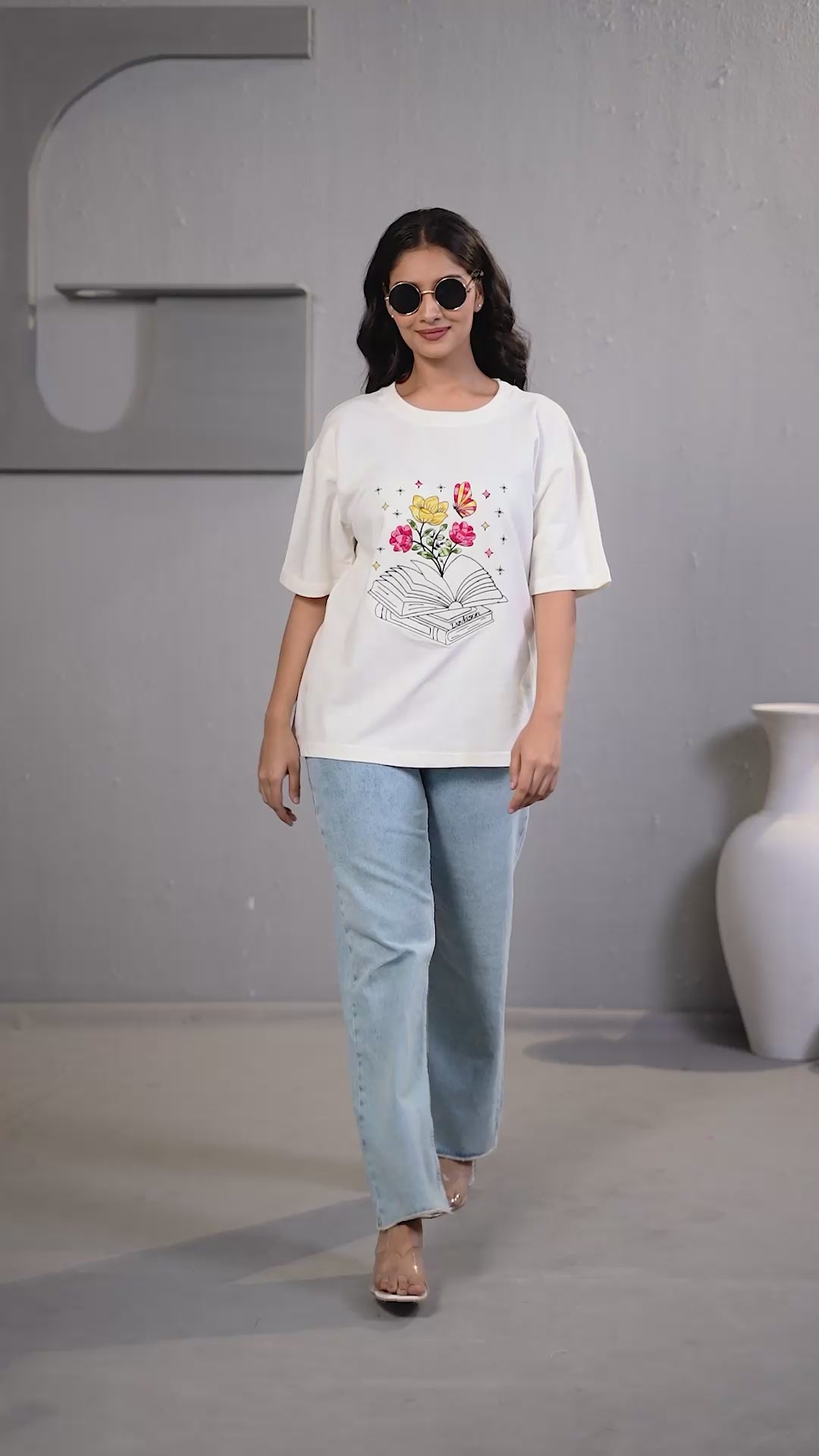Embroidered T-Shirt For Women