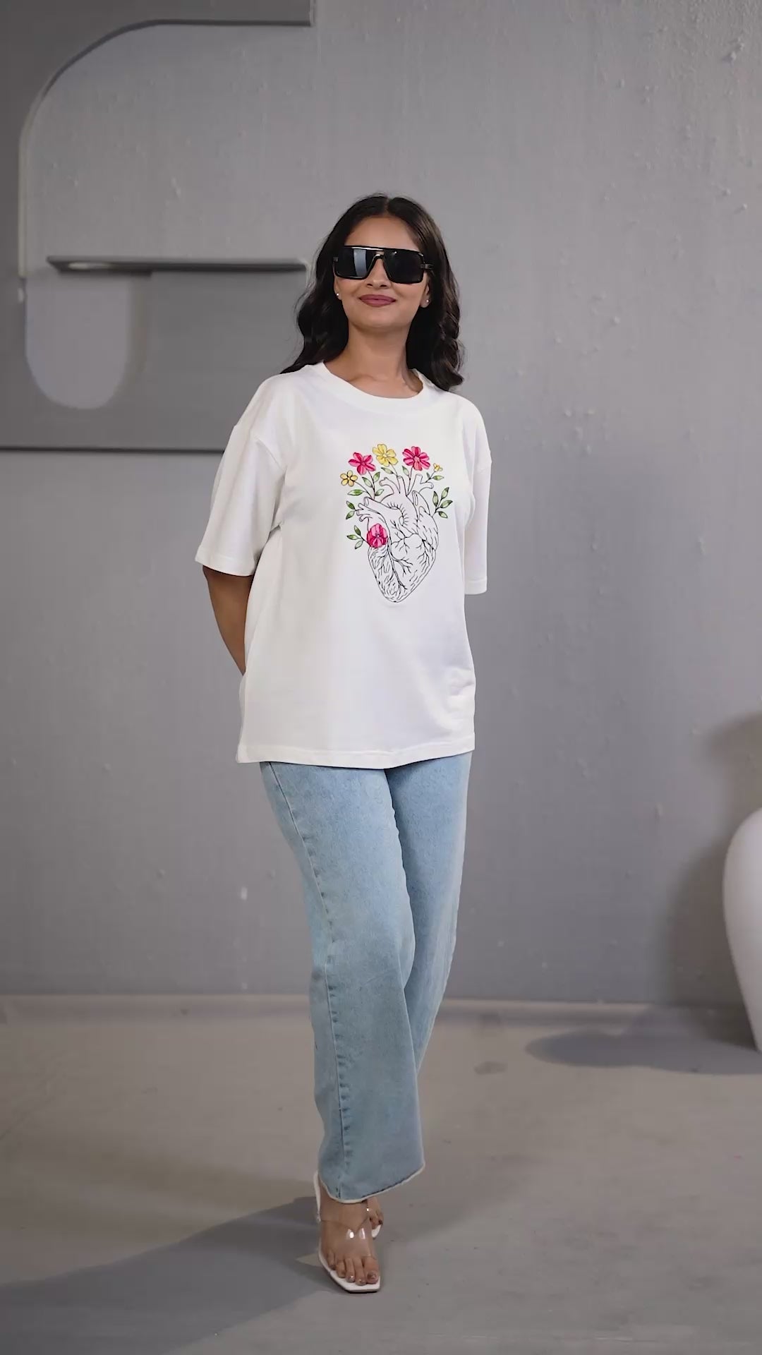 Embroidered T-Shirt For Women