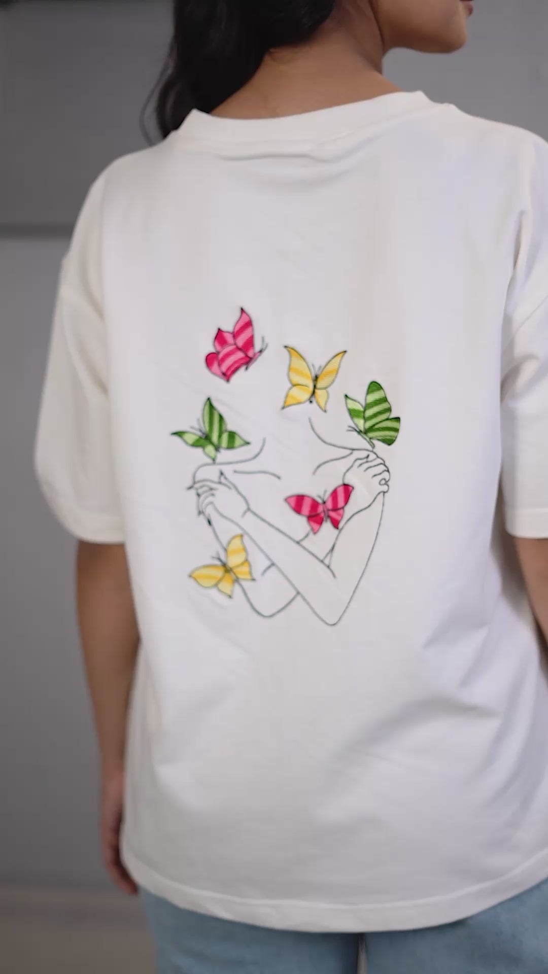 Embroidered T-Shirt For Women